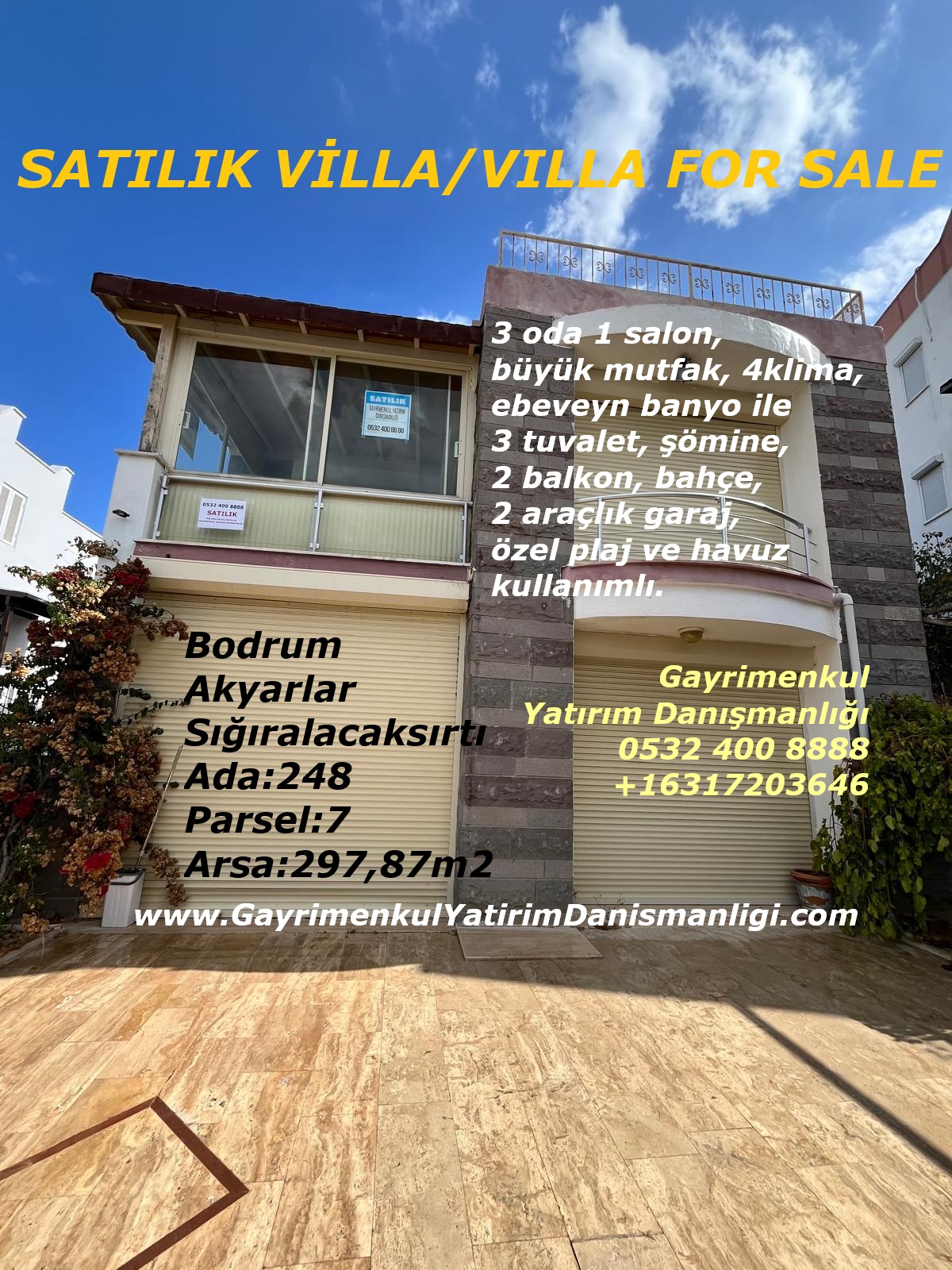 Bodrum Akyarlar Satılık Villa